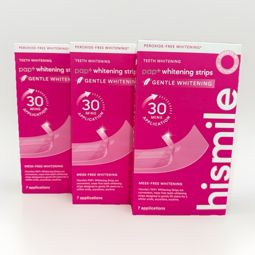 Hismile pap whitening strips - whitening,