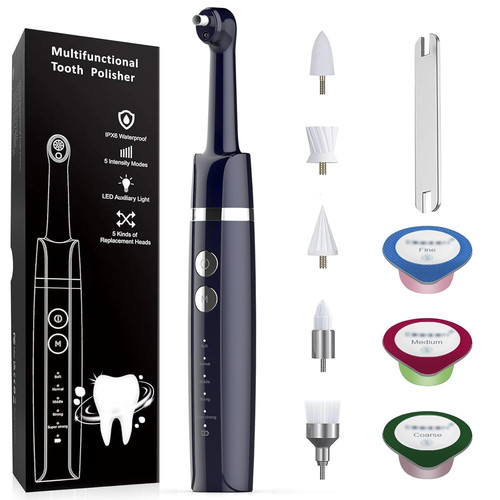 Tooth polisher teeth - tooth, polishing