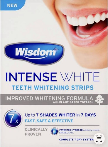Wisdom intense white teeth - white,
