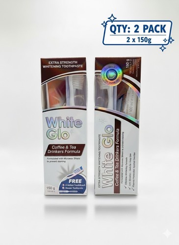 White glo whitening - white,