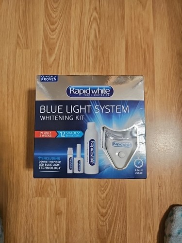 Rapid white blue light - -,