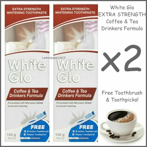 White glo coffee tea - glo,