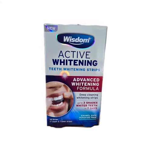 Wisdom active teeth whitening - active,