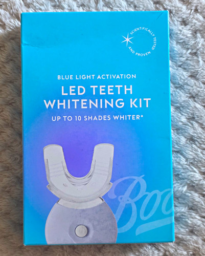 Boots led teeth whitening kit - teeth,